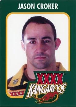 2003 XXXX Kangaroos 2000 Test Series #4 Jason Croker Front